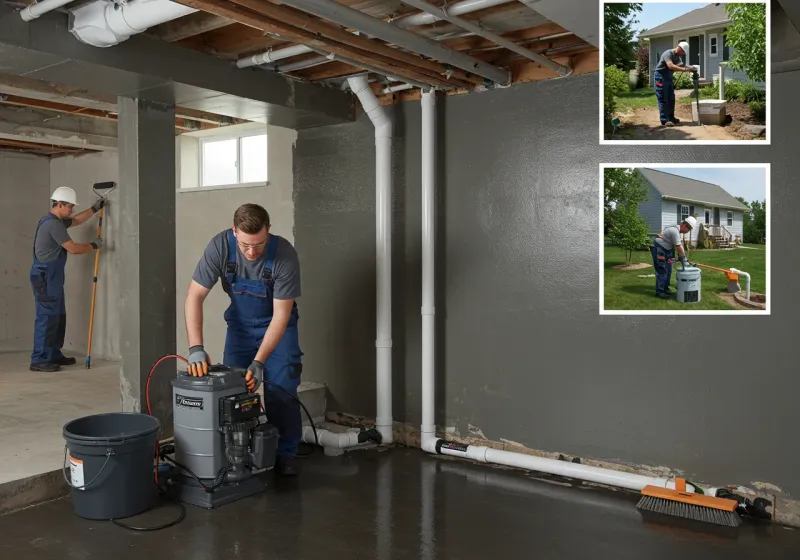 Basement Waterproofing and Flood Prevention process in Georgetown, CT